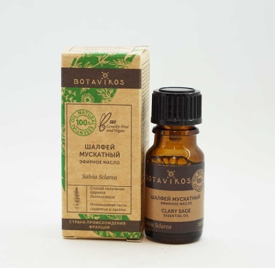 - 30% Эфирное масло Шалфей (Clary Sage) Botavikos, 10 мл (срок 08/25 вкл.)
