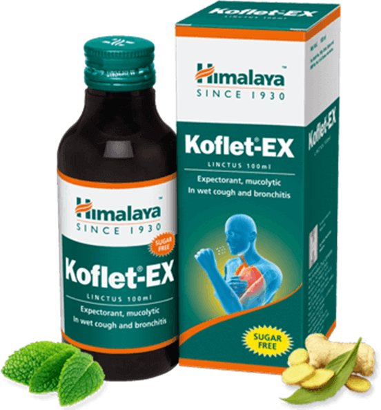 Кофлет-Экс, микстура от кашля, (Koflet-EX), Himalaya, 100 мл Кофлет-Экс, микстура от кашля, (Koflet-EX), Himalaya, 100 мл
