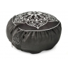 Подушка для медитации Mandala Black (3кг черный), RamaYoga
