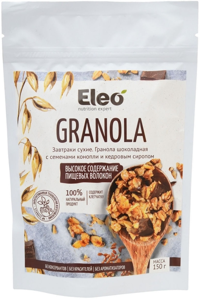 Гранола шоколадная Eleo, Специалист, 150 г