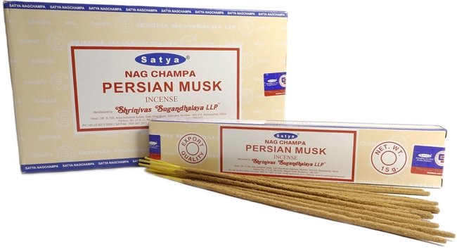 Благовония Масала Персидский Муск (NS Persian Musk) SATYA, 15 г Благовония Масала Персидский Муск (NS Persian Musk) SATYA, 15 г
