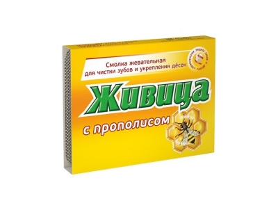 Живица с прополисом, смолка жевательная, Алтайский Нектар, 5 х 0,8 г