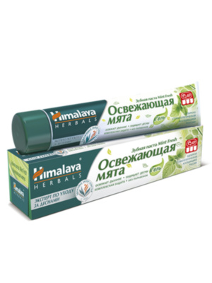 Зубная паста Освежающая Мята (Mint Fresh) Himalaya Herbals, 75 мл