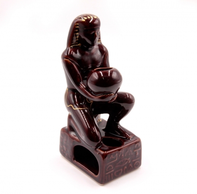 Аромалампа Жрец Египтянин (NDV032), 18 см, керамика глазурь