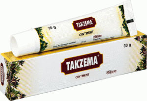Такзема мазь для лечения экземы и дерматитов (Takzema ointment) Charak, 30 г
