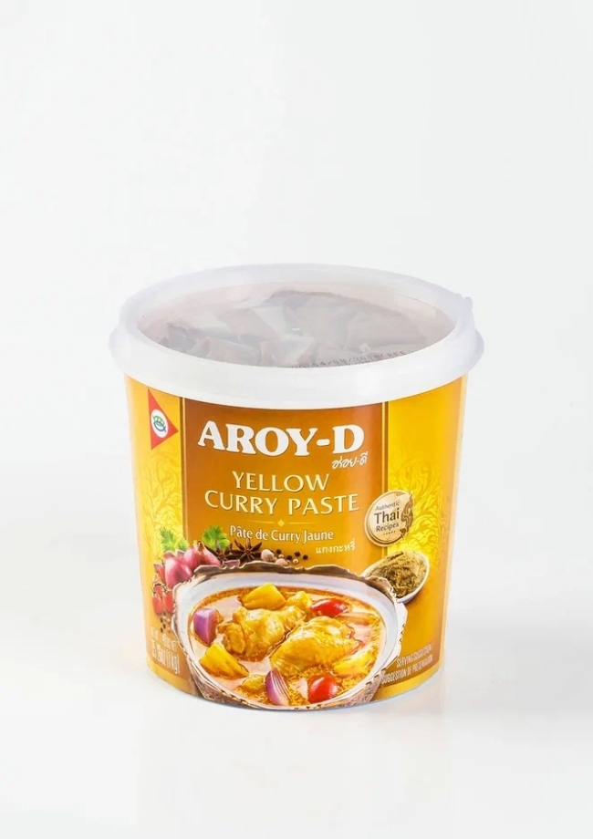 Паста Карри желтая, Aroy-D, 50г/400г Паста Карри желтая, Aroy-D, 50г/400г