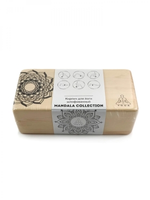 -40% Кирпич для йоги Mandala, Rama Yoga, 23х11х8 см
