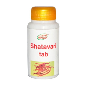 Шатавари (Shatavari) Shri Ganga, 120 таблеток Шатавари (Shatavari) Shri Ganga, 120 таблеток