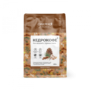 Кедрокофе Йоговский с пряностями, Sibereco 125/250г