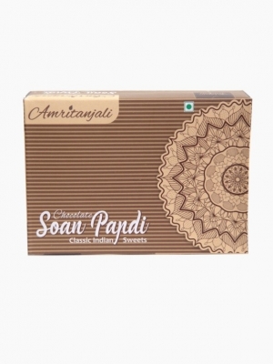 Индийские сладости Соан Папди Шоколад (Soan Papdi Chocolate), Золото Индии, 250 г