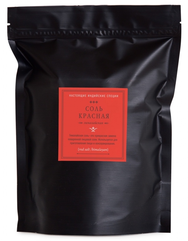 Соль красная гималайская (Red Salt Powder) Золото Индии, 80г/500г/1кг