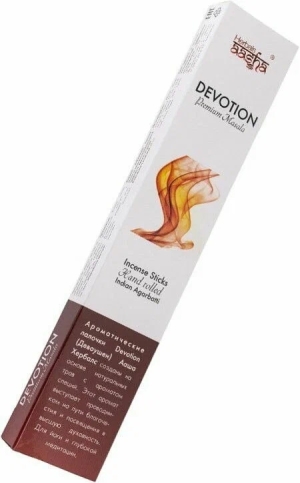 Благовония Девоушен (Devotion), Aasha Herbals, 10 шт Благовония Девоушен (Devotion), Aasha Herbals, 10 шт