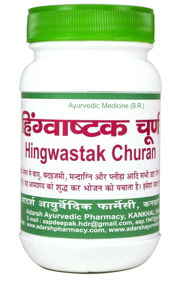 Хингваштак Чурна (Hingwastak Churan), Adarsh, порошок, 100г 