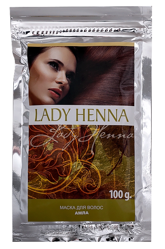 Маска для волос Амла укрепляющая LADY HENNA, 10г/100г Маска для волос Амла укрепляющая LADY HENNA, 10г/100г