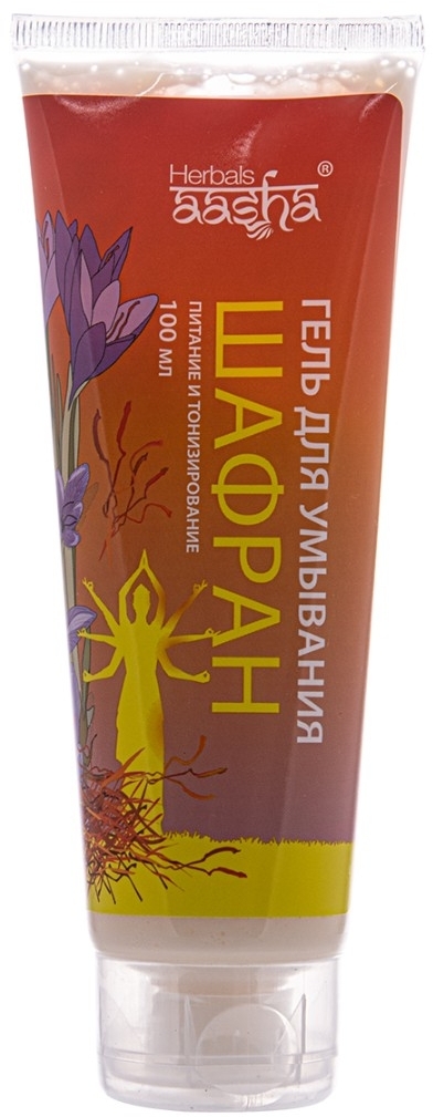 Гель для умывания Шафран, Aasha Herbals, 100мл Гель для умывания Шафран, Aasha Herbals, 100мл