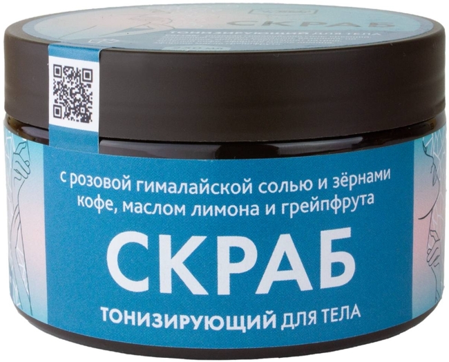 Скраб тонизирующий для тела, Жива, 250 мл