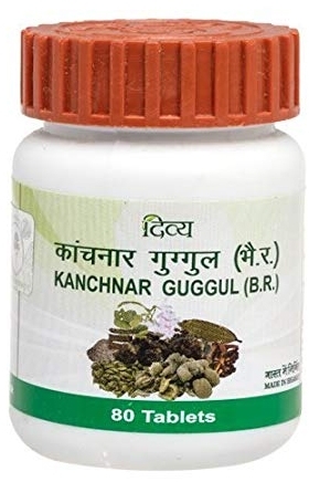 Канчнар Гуггул (Kanchnar Guggul), Divya/Patanjali, 80 таб. Канчнар Гуггул (Kanchnar Guggul), Divya/Patanjali, 80 таб.