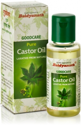 Масло касторовое (Castor Oil), Baidyanath, 50 мл 
