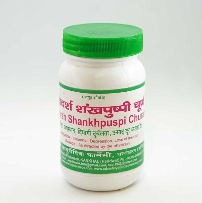 Шанкхапушпи Чурна (Shankhpuspi Churan), Adarsh, 100 г
