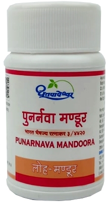 Пунарнава Мандура (Punarnava Mandoora), Dhootapapeshwar, 60 таб   