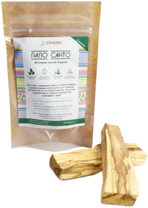 Благовония Пало Санто (PALO SANTO), 1 шт, 8-11 г.