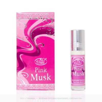 Арабские масляные духи «Розовый Мускус» (Pink Musk), Al-Rehab, 6 мл
