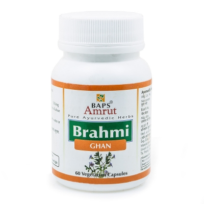 Брахми гхан (Brahmi Ghan), Baps Amrut, 60 капс.